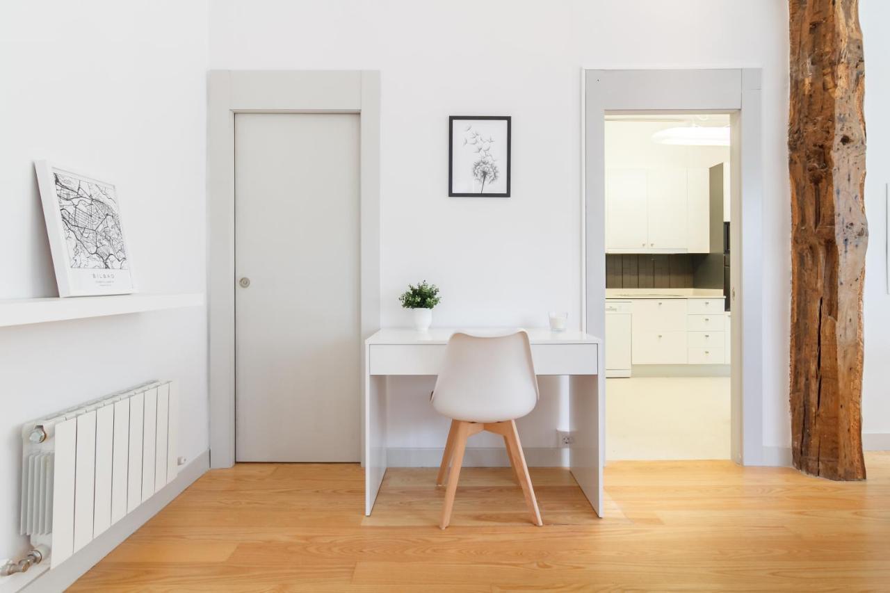 Muy Luminoso A 5 Min Del Centro De Bilbao Apartment Bagian luar foto